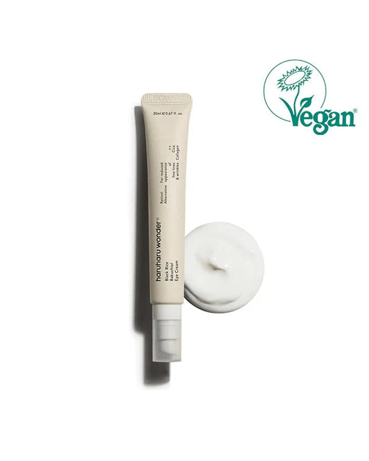 Haruharu Wonder Black Rice Bakuchiol Eye Cream – vegan eye cream with fermented black rice and bakuchiol for smoother, firmer skin