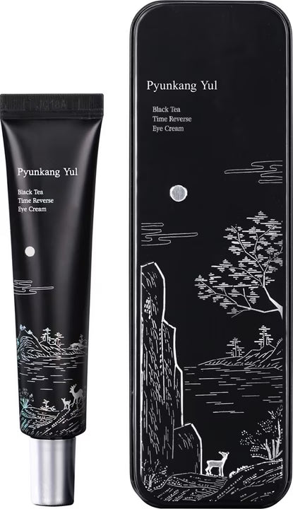 Pyunkang Yul Black Tea Time Reverse Eye Cream Korean anti-aging eye cream for sensitive skin
