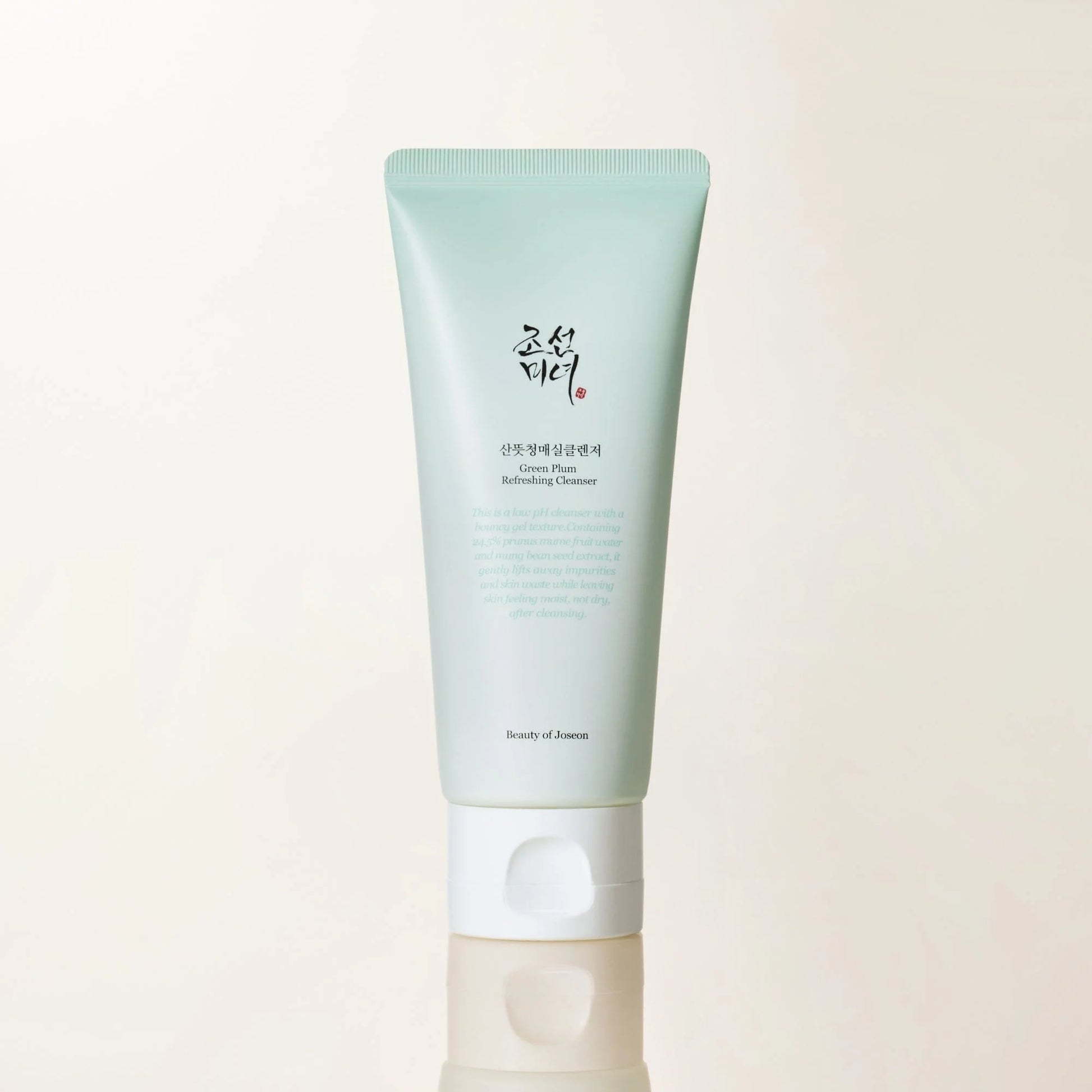 Beauty of Joseon Green Plum Refreshing Cleanser product photo – Korean face cleanser for balanced and refreshed skin.