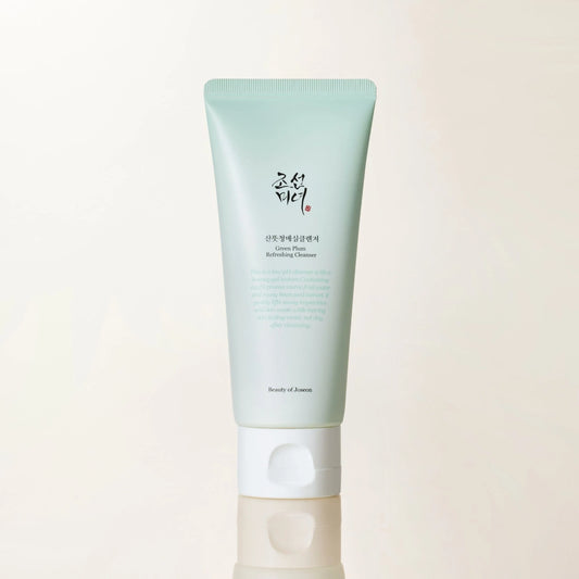 Beauty of Joseon Green Plum Refreshing Cleanser product photo – Korean face cleanser for balanced and refreshed skin.