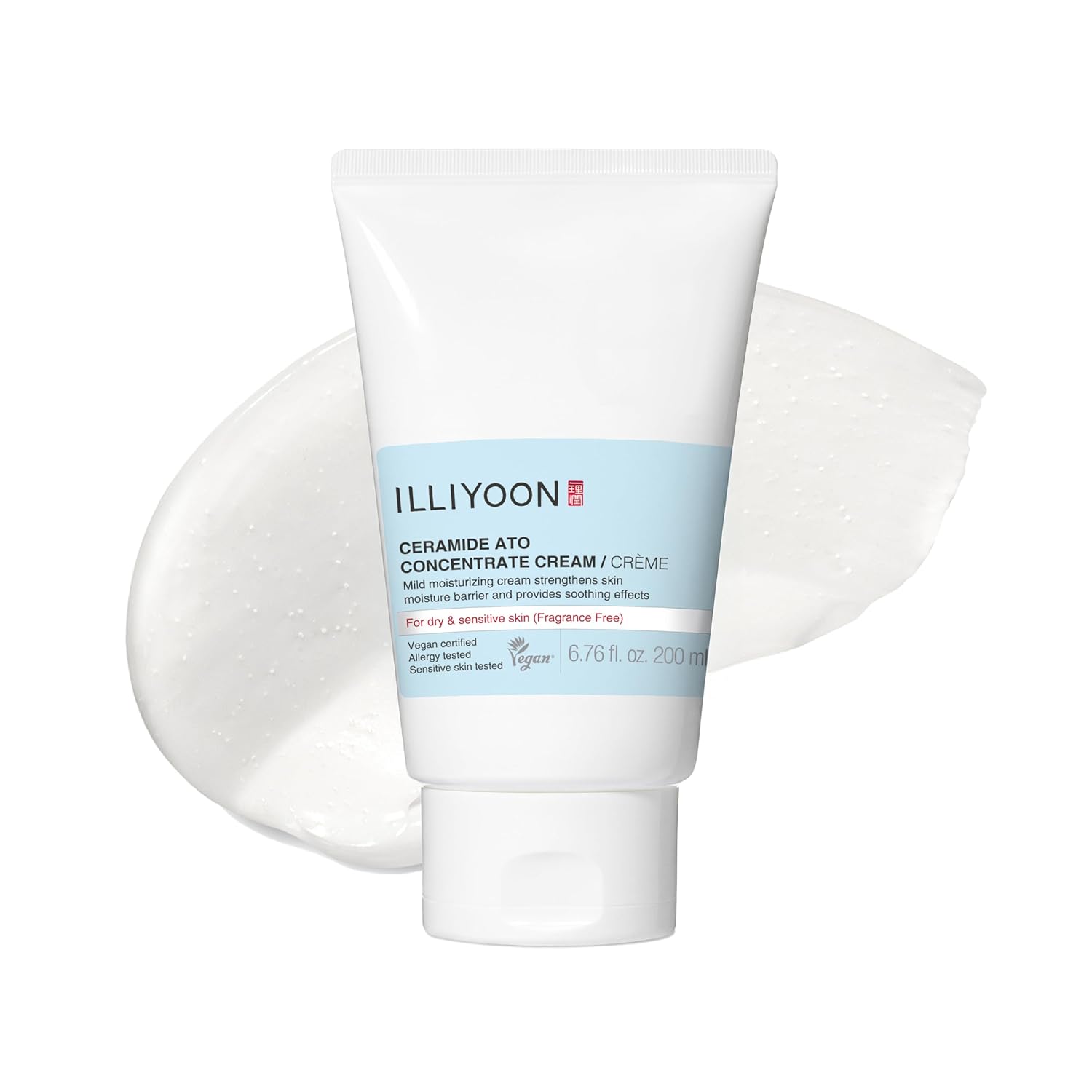 ILLIYOON Ceramide Ato Concentrate Cream – deeply moisturizing ceramide barrier cream for dry and sensitive skin