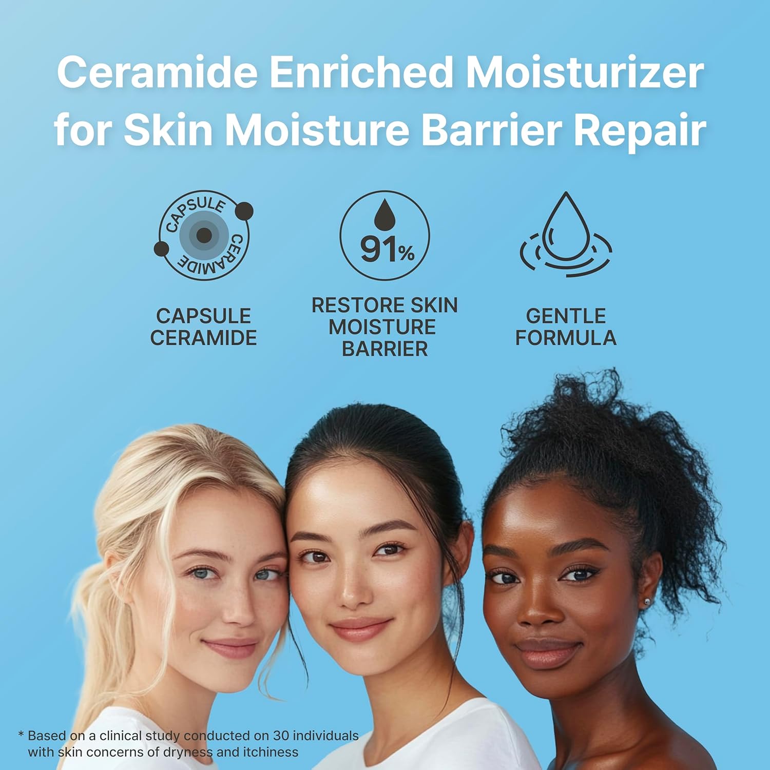 ILLIYOON Ceramide Ato Concentrate Cream – gentle ceramide moisturizer for restoring skin barrier and deep hydration, suitable for all skin tones