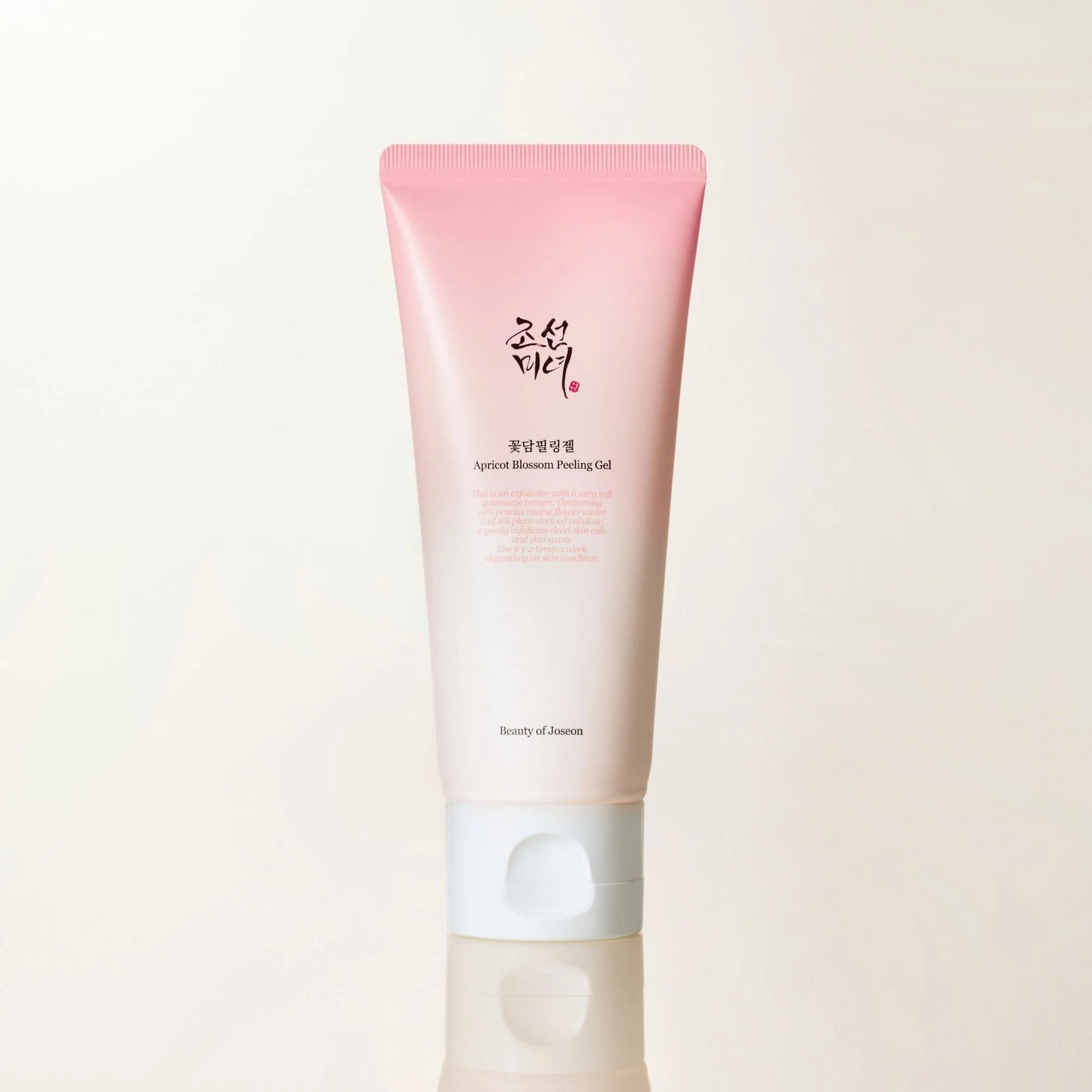 Beauty of Joseon Apricot Blossom Peeling Gel product photo – Korean face exfoliator with apricot blossom extract.