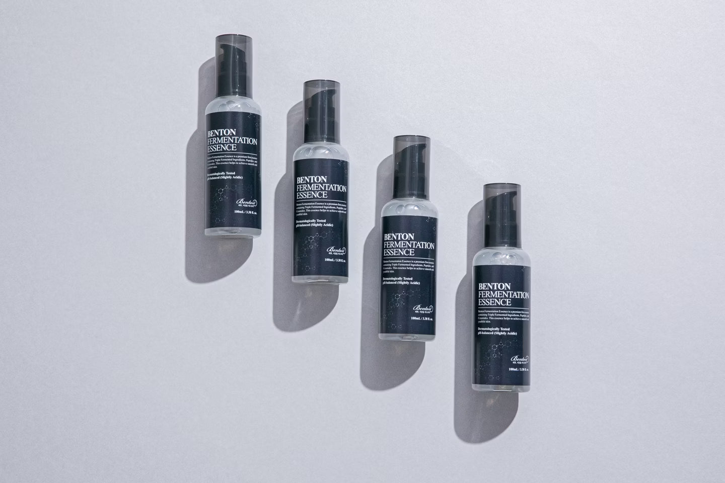 Benton Fermentation Essence packaging – Korean fermented skincare for barrier repair and radiance