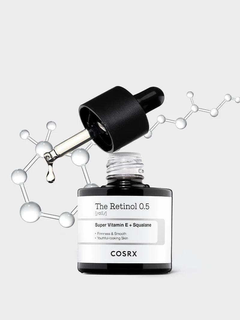 COSRX Retinol 0.5 Oil – anti-aging night oil with pure retinol.